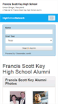 Mobile Screenshot of francisscottkeyhighschool.org